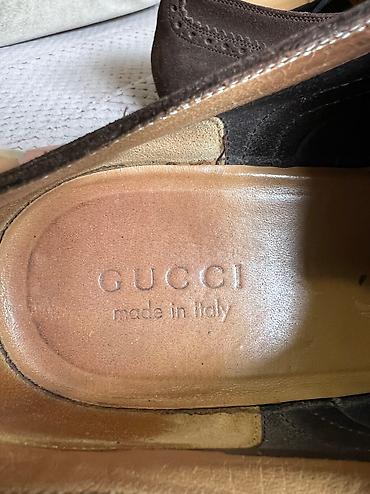 Ayaqqabılar: Туфли мужские замша,внутри кожа бренд Gucci Gucci ayaggabi (az — 5