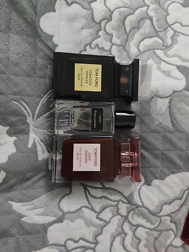 Парфюмерия: Набор нишевых ароматов (флаконы с коробками): 1) Tom Ford Tobacco — 2
