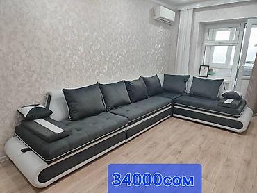 Угловые диваны: Угловой диван, C подушками — 2