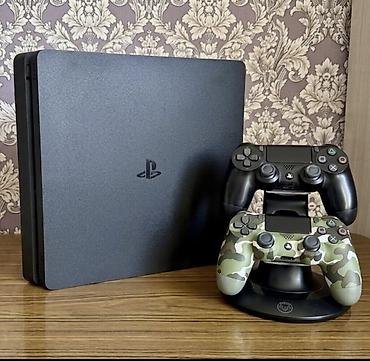 PlayStation 4 Slim 1TB + 2 Геймпада + Год Подписок PS Plus и EA Play!