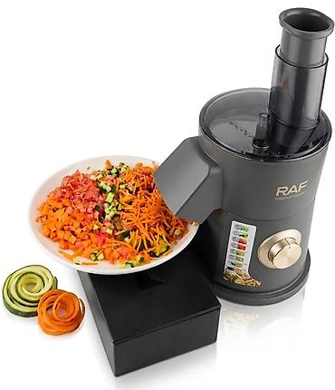 Кухонные принадлежности: Электрическая овощерезка RAF R.8804 (8 в 1) Основные характеристики — 7