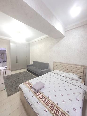 Посуточная аренда квартир: 1 комната, Душевая кабина, Постельное белье, Кондиционер — 18