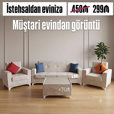 divan restoran: Yeni, Divan, 2 kreslo, Divan, Bazalı, Açılan — 2