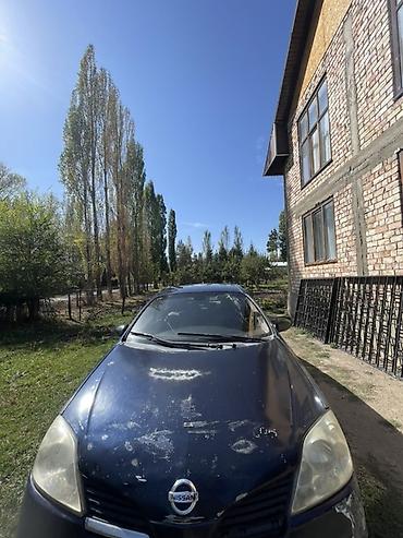Унаа сатуу: Nissan Primera: 2003 г., 1.8 л, Кол менен иштөөчү, Лифтбек — 2