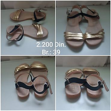 shoes: SKAPETTI crno‑zlatne elegantne sandale - Proizvodnja: Made in Turkey — 3