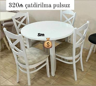 oturan stullar: Masa desti rəng seçimi var — 1
