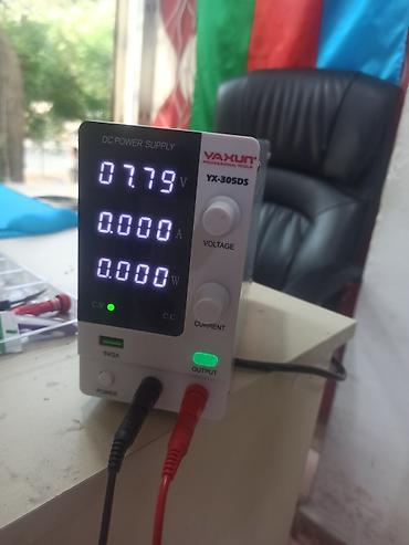 Настольные ПК и комплектующие: Vaxun YX-305DS laboratoriya tipli DC tənzimlənən enerji bloku - — 2
