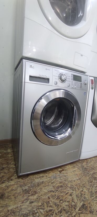 привозные стиральные машины: Стиральная машина LG, Б/у, Автомат