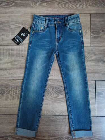 женские джинсы американки: Джинсы и брюки, цвет - Синий, Новый