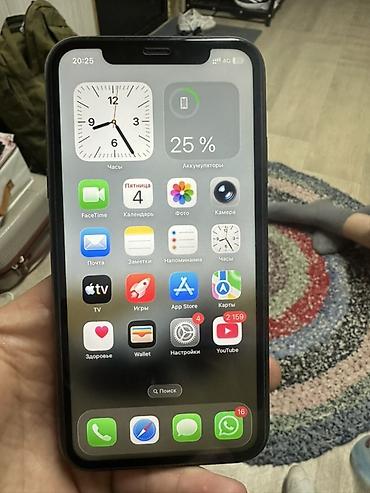 айфон 13 купить: IPhone 11, 64 ГБ (модель с Face ID и широкоугольной камерой) - Экран — 6