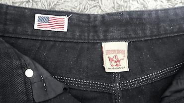 Джинсы: Джинсы True Religion, черные, made in USA. - Плотный деним глубокого — 4