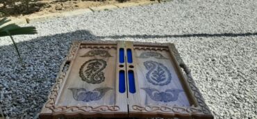 Nərdlər: Əl işı taxta nərd taxtaları - Material: keyfiyyətli bərk ağac (tam — 21