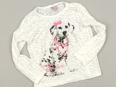 bluzki z kotkiem dla dziewczynki: Blouse, Dopo Dopo, 3-4 years, 98-104 cm, condition - Very good