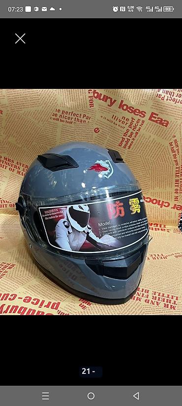 Moto dəbilqələr: 1 ci 2ci şəkildəki Moto Kaskalar 29-azn. 3cü 4-5-6-cı şəkildəki — 6