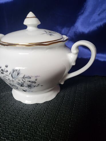 Ostali antikviteti: Secernica nova Bohemija porcelan Gebruder Benedikt 1950g+. Veca — 5