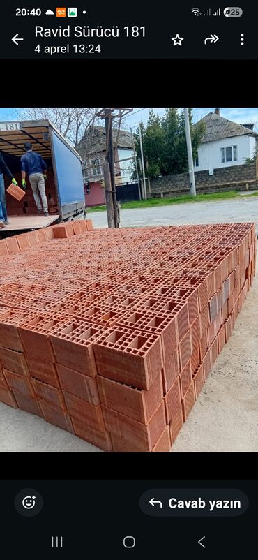 Kərpiclər: Keramzit/keramik boşluqlu blok (hörgü kərpici) - Material: bişmiş gil — 8