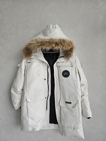 продам мужскую зимнюю куртку: Куртка 2XL (EU 44), цвет - Белый