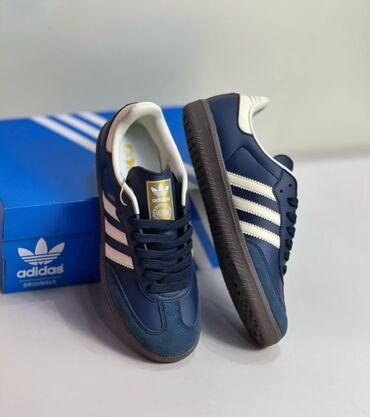 кроссовки для волейбола: Кроссовки, 39.5, Adidas, Новый, цвет - Синий, Самовывоз, Бесплатная доставка