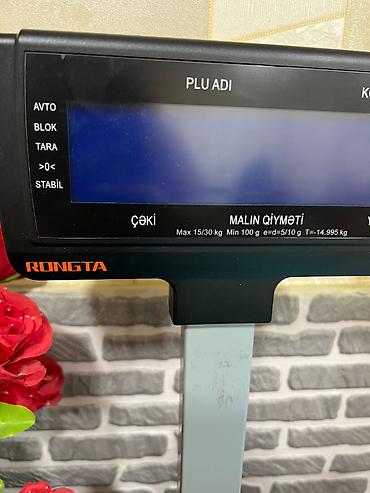 RONGTA firmasinin Barkod Terezisi satilir. Teze kimidir,10 gunun — 3