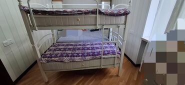 2 х этажная кровать: Для девочки и мальчика, Б/у, Колыбель