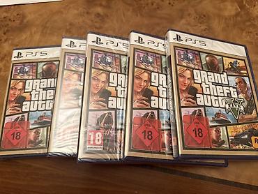 Məhsul: Grand Theft Auto V (GTA V) – PS5 üçün disk versiyası Upakovka