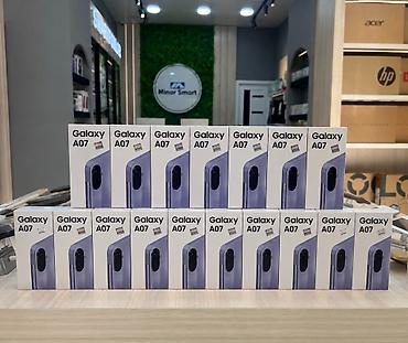 m12 samsung: Samsung Galaxy A07, 64 GB, rəng - Bənövşəyi, Barmaq izi, Face ID, Hissə-hissə ödəniş — 1