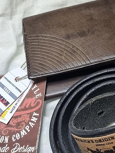 jea: ПАРТМОНЕ, РЕМЕНЬ Levi’s из натуральной кожи. 100 %. Совсем новый — 4