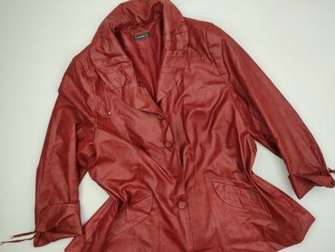 Cavaricci, Women`s leather jacket, size 5XL (EU 50)