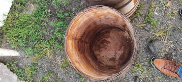 мусорные бочки: Кымыз Челек Жыгач челек бочка деревянная. 40 45 литр. Суу