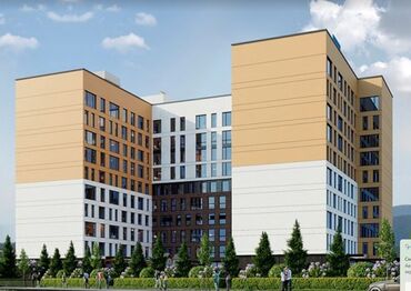 Продажа квартир: 1 комната, 44 м², Элитка, 9 этаж, ПСО (под самоотделку)