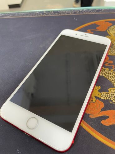 Apple iPhone: IPhone 7 Plus, Б/у, 128 ГБ, Красный, Зарядное устройство, 100 %