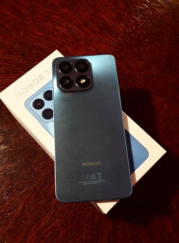 bežične slušalice u boji cena: Honor X8a, color - Light blue, Fingerprint, Dual SIM cards