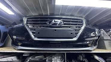 Бампер и комплектующие: Бампер Hyundai, Б/у, Оригинал — 1