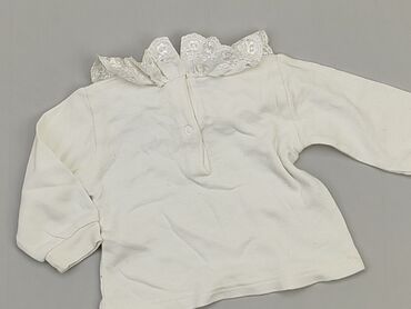 biały sweterek do chrztu: Sweatshirt, Newborn baby, condition - Good