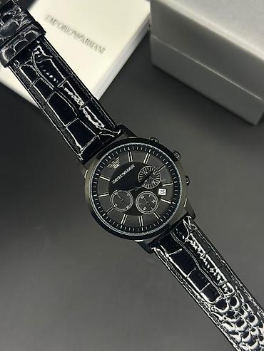 Yeni, Qol saatı, Emporio Armani, rəng - Qara