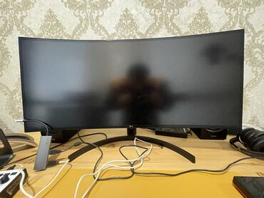 lg ноутбуки в Кыргызстан | Ноутбуки и нетбуки: Продаю монитор 34 дюйм LG 34WN80C-B Ultra Wide IPS LED Curved Monitor