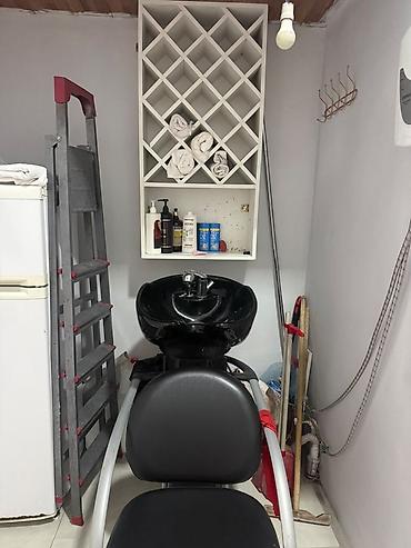 hədiyyə kisi ucun: Salon üçün yuma bölməsi – inteqrə lavabolu və kreslolu komplekt - — 2