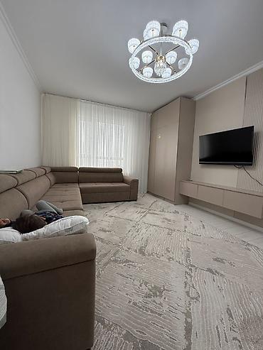 Продажа квартир: 2 комнаты, 51 м², ул. Чынгыз Айтматова Элитка, 9 этаж, Евроремонт — 1
