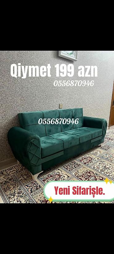 Sifarişlə divanlar: Divan, Qonaq otağı üçün, Parça, Bazalı, Açılan, Kitab — 4