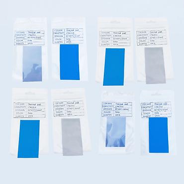 Termopasta: Keyfiyyətli Termopadlar YEPYENİDİR. Say var. Boz rənglidir. Mavi — 10