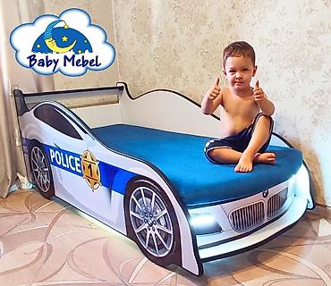 Детские односпальные кровати: Детская односпальная кровать, Новый, Для девочки, Для мальчика, С матрасом, ДСП, Бесплатная доставка — 14