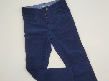 local heroes spodnie: Material trousers, H&M, 8 years, 128, condition - Perfect