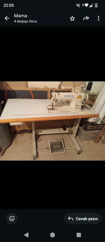 indesit soyuducu ehtiyat hisseleri: Yamata sənaye tikiş maşını və stol komplekti - Brend/model: Yamata