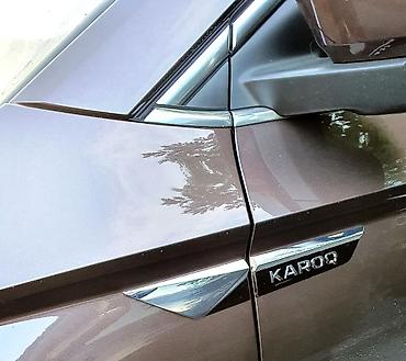 fabia skoda: Samolepljivi znakovi za krilo Skoda Karoq.  Cana je za komplet leva i — 3