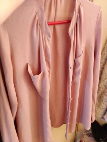 sinsay ženske pantalone: Ženska bluza/košulja marke **Zuiki** u нежној puderasto-roze nijansi — 1