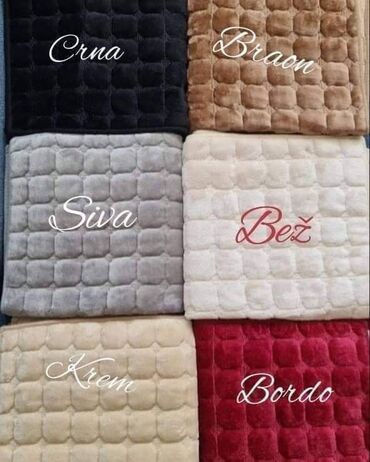 Posteljina: Ne klizajuci plisani flekeri. Idealni za odrzavanje. Set sadrzi tri — 1