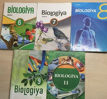 güvən biologiya pdf 2023: Biologiya 6,7,8,9,11-ci sinif Dərslikləri