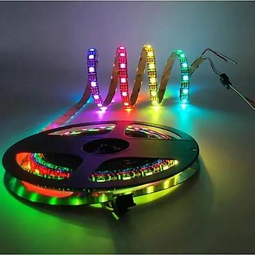 Rasveta: Led trake adresabil inteligentne RGB ws2812b 24V 5V. Kontakt telefon — 12