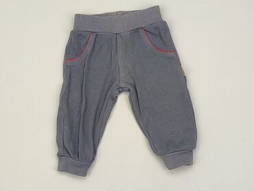 legginsy bambusowe szare: Sweatpants, 0-3 months, condition - Fair