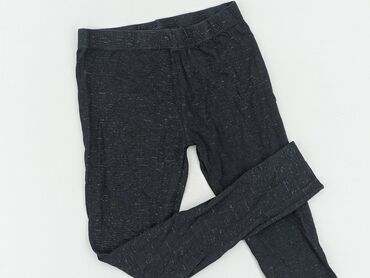 czarne legginsy tommy hilfiger: Legginsy dziecięce, 5-6 lat, 116, stan - Dobry